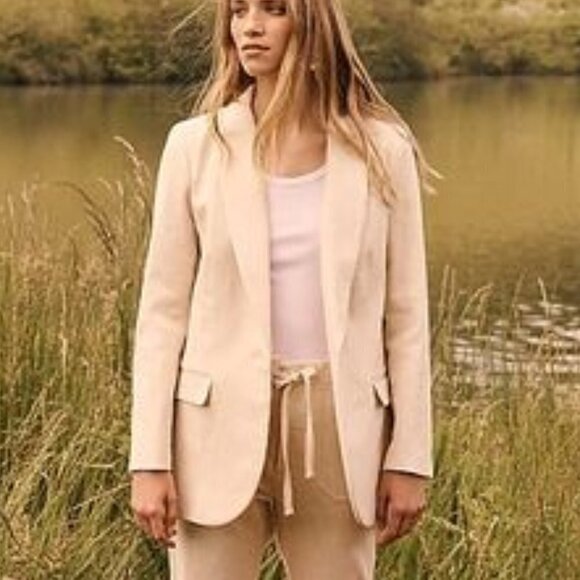 J Crew | Alfie Blazer in Denim Stripe - Picture 1 of 9